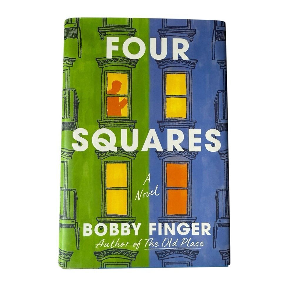 Four Squares - Hardcover, by Finger Bobby‎ - Hardback Book - Like New